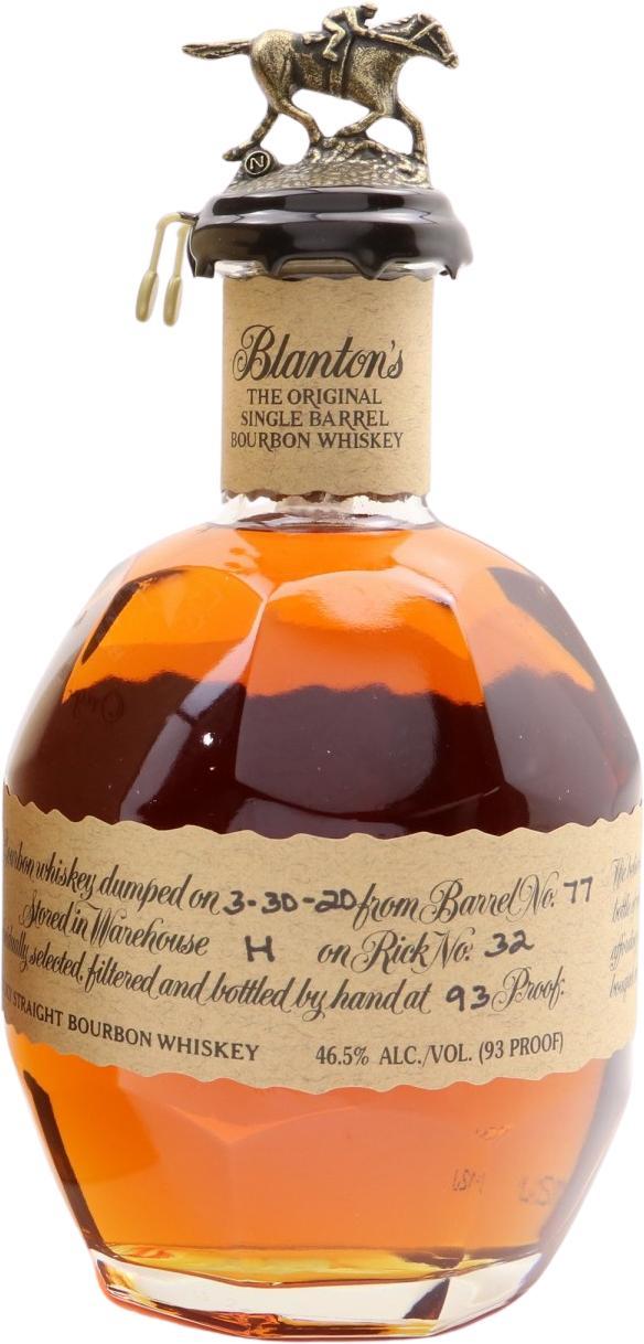 Blanton's The Original Single Barrel Bourbon Whiskey