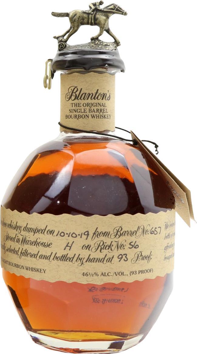 Blanton's The Original Single Barrel Bourbon Whiskey