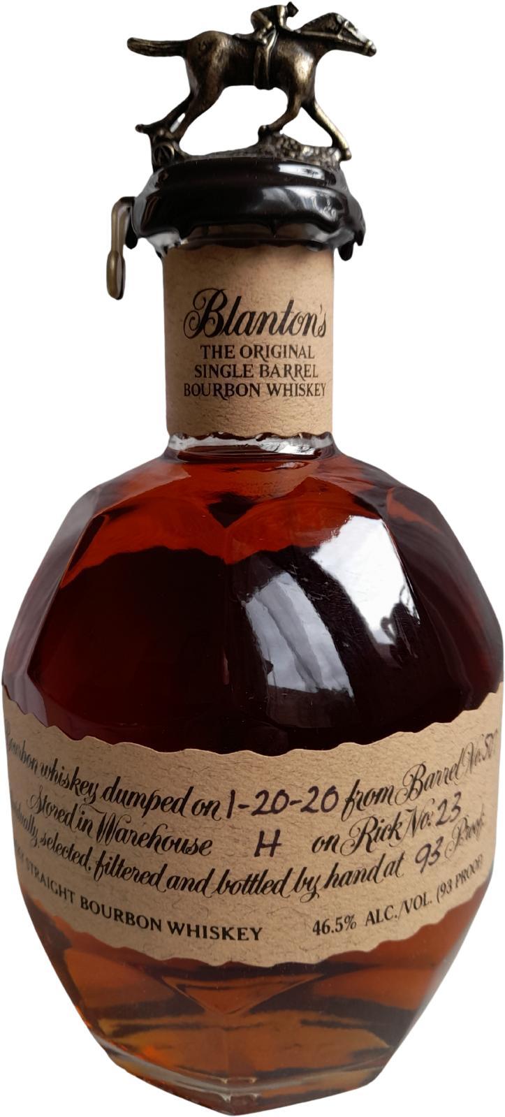 Blanton's The Original Single Barrel Bourbon Whiskey