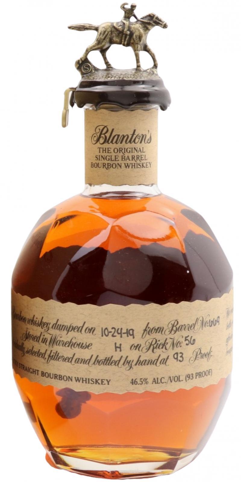 Blanton's The Original Single Barrel Bourbon Whiskey