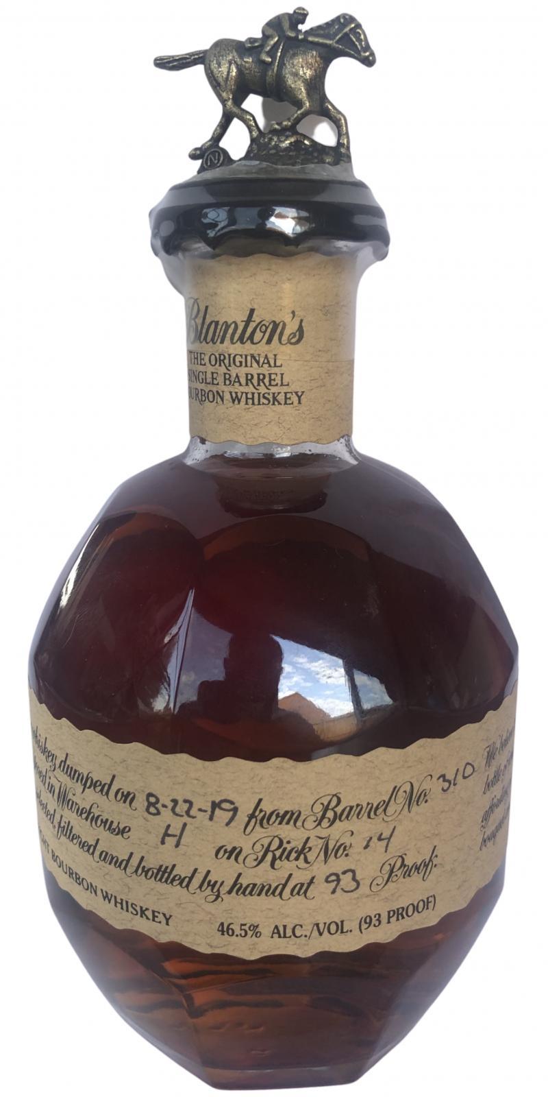Blanton's The Original Single Barrel Bourbon Whiskey