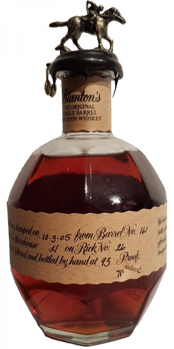 Blanton's The Original Single Barrel Bourbon Whiskey