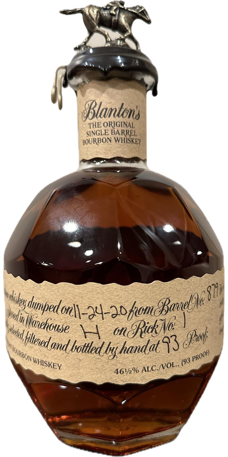 Blanton's The Original Single Barrel Bourbon Whiskey