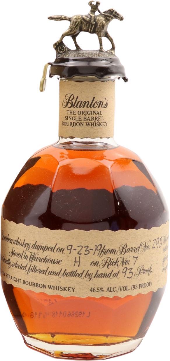 Blanton's The Original Single Barrel Bourbon Whiskey