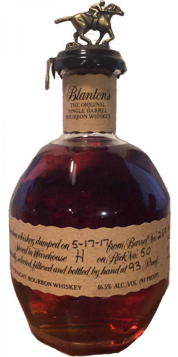Blanton's The Original Single Barrel Bourbon Whiskey