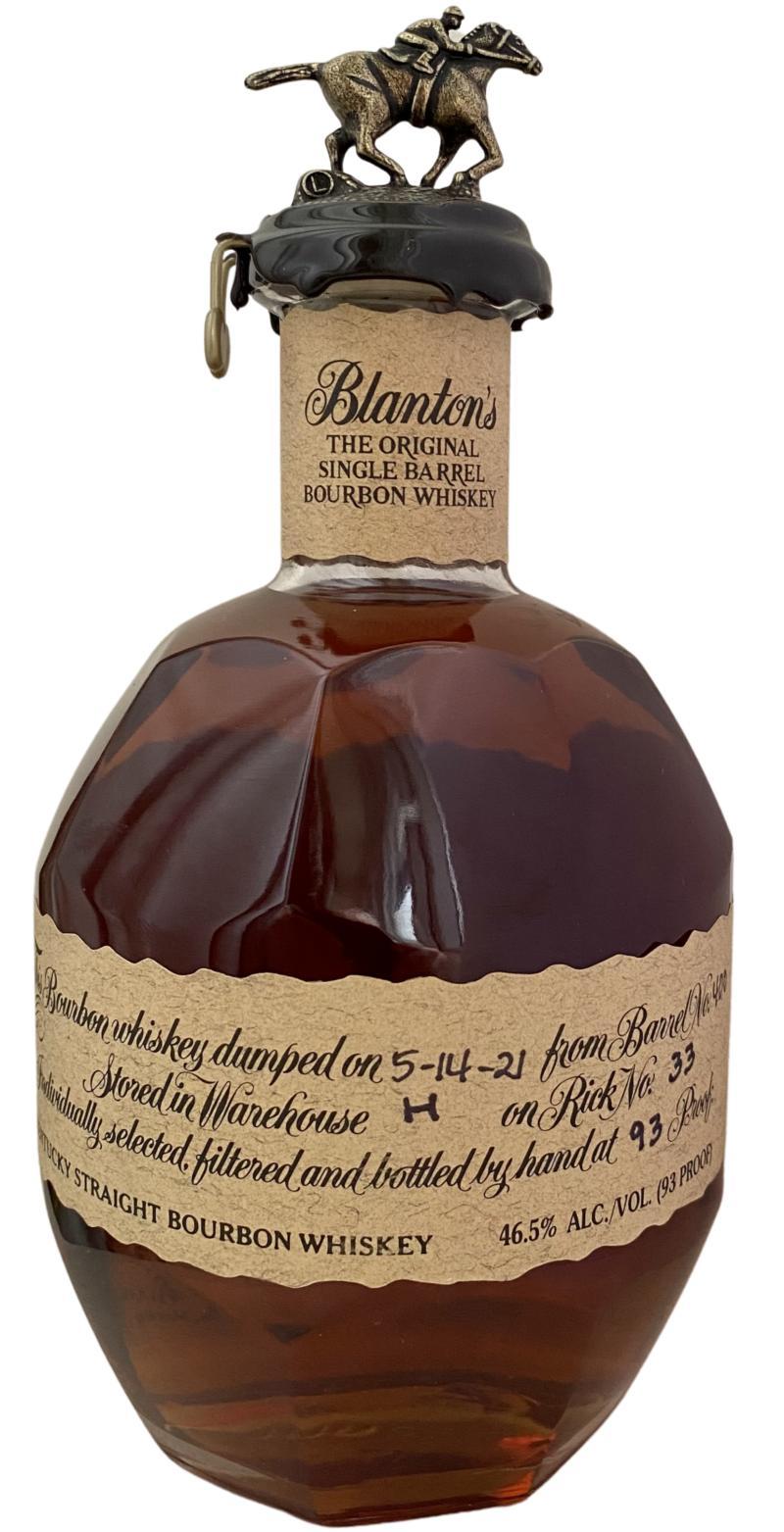 Blanton's The Original Single Barrel Bourbon Whiskey