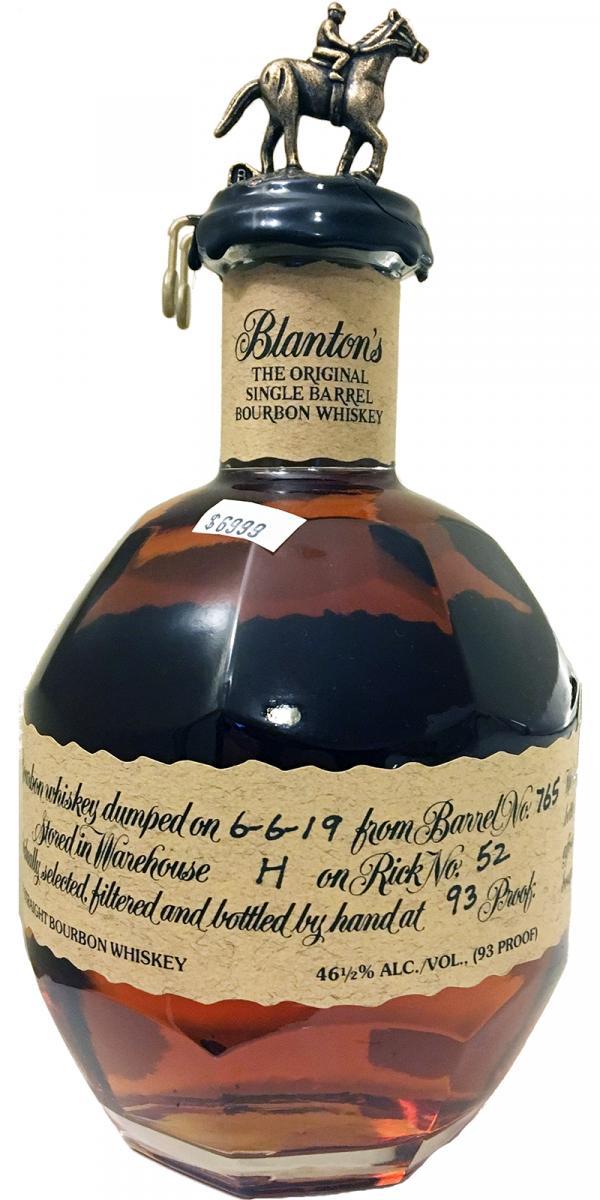 Blanton's The Original Single Barrel Bourbon Whiskey