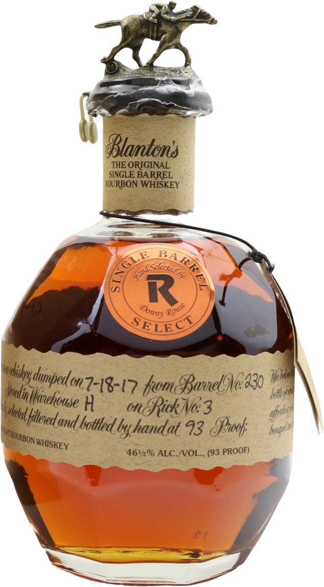 Blanton's The Original Single Barrel Bourbon Whiskey
