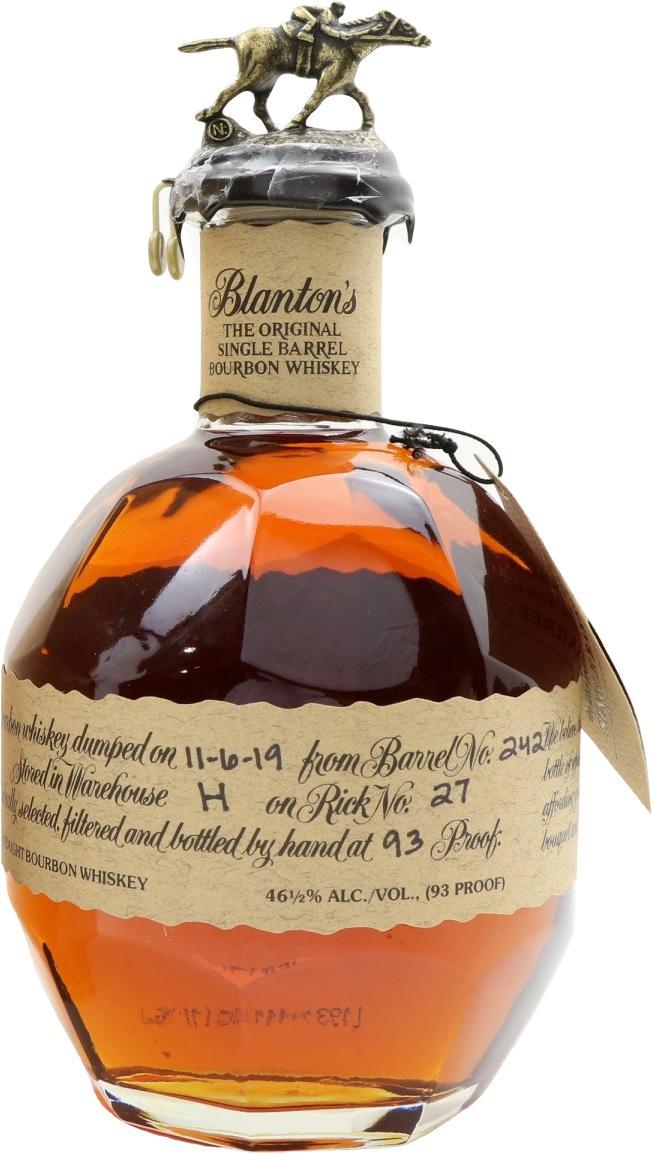 Blanton's The Original Single Barrel Bourbon Whiskey