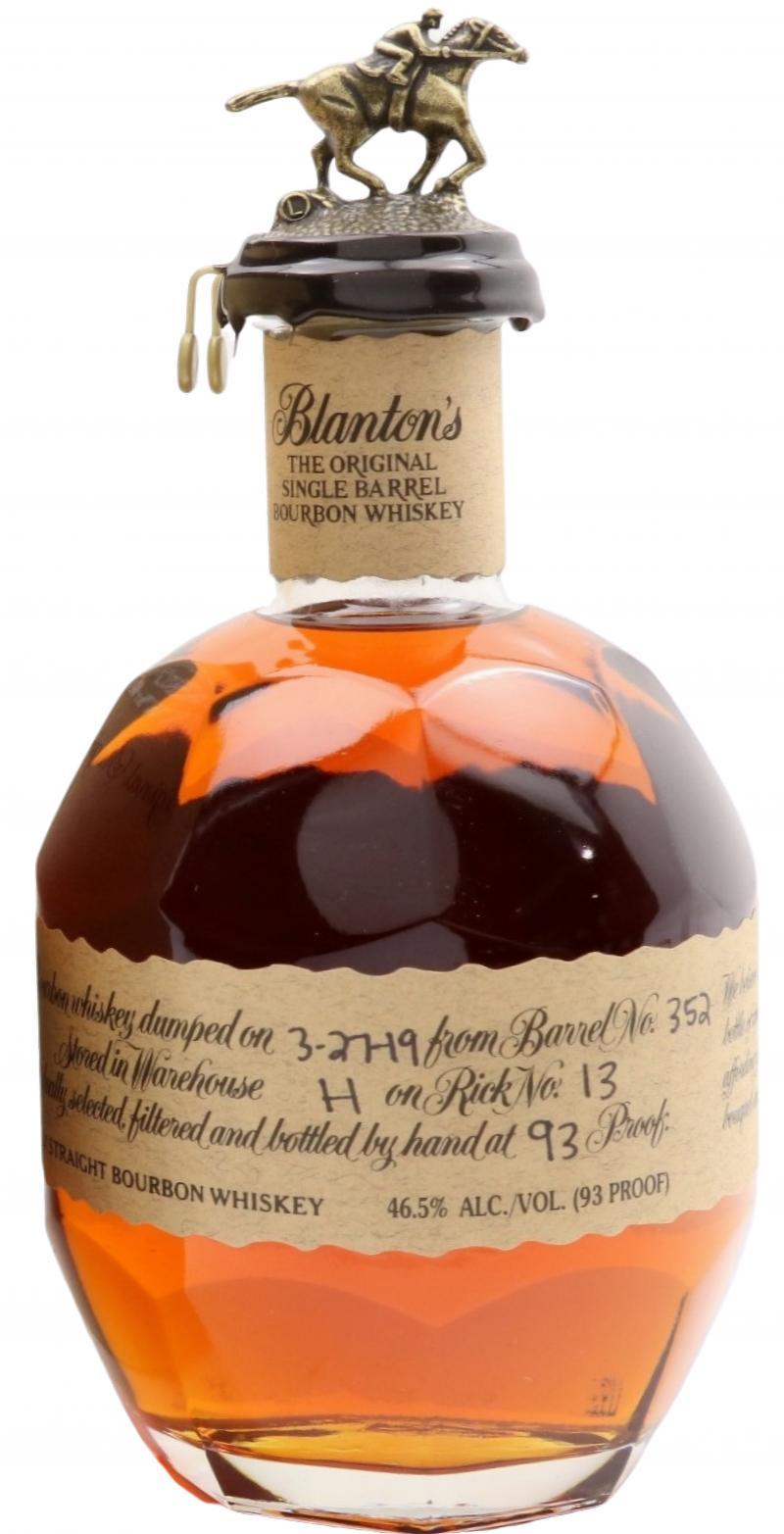 Blanton's The Original Single Barrel Bourbon Whiskey