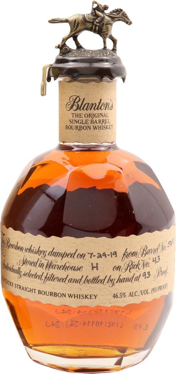 Blanton's The Original Single Barrel Bourbon Whiskey