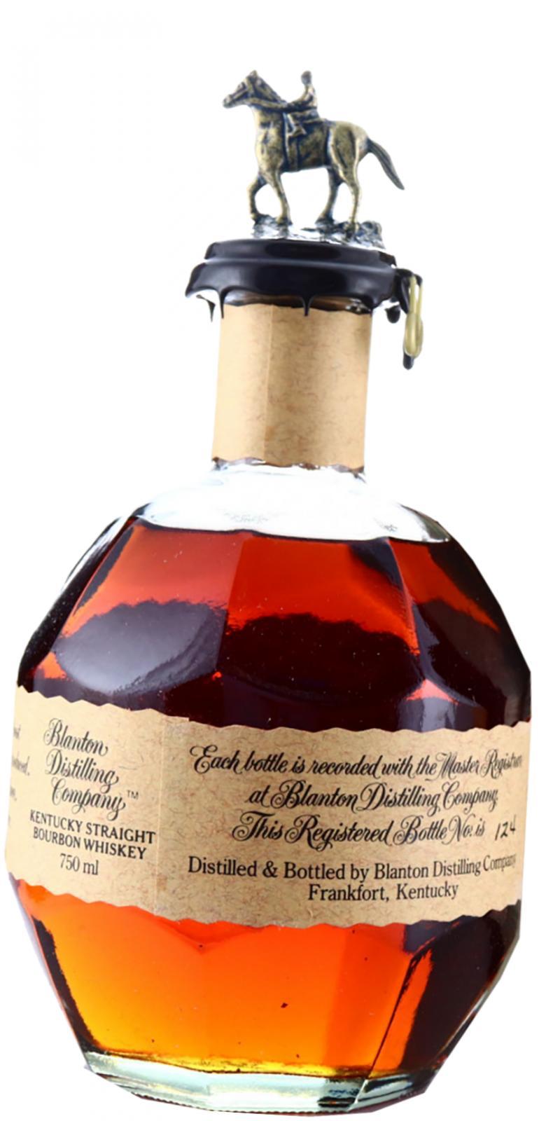 Blanton's The Original Single Barrel Bourbon Whiskey