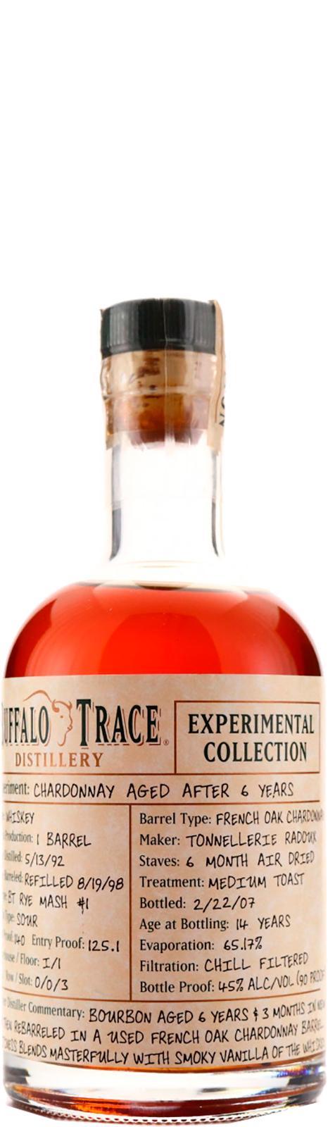 Buffalo Trace 1992 Experimental Collection - Chardonnay