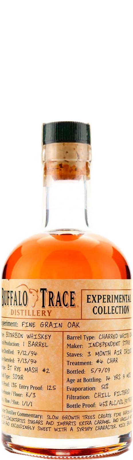 Buffalo Trace 1994 Experimental Collection - Fine Grain Oak