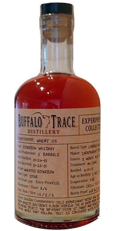 Buffalo Trace 2001 Experimental Collection - Wheat 115