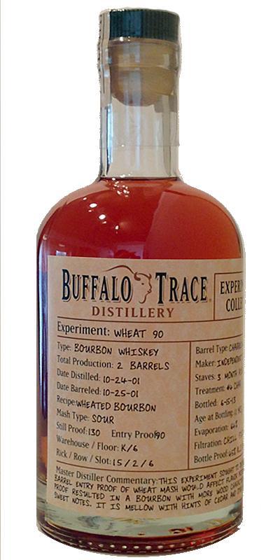 Buffalo Trace 2001 Experimental Collection - Wheat 90