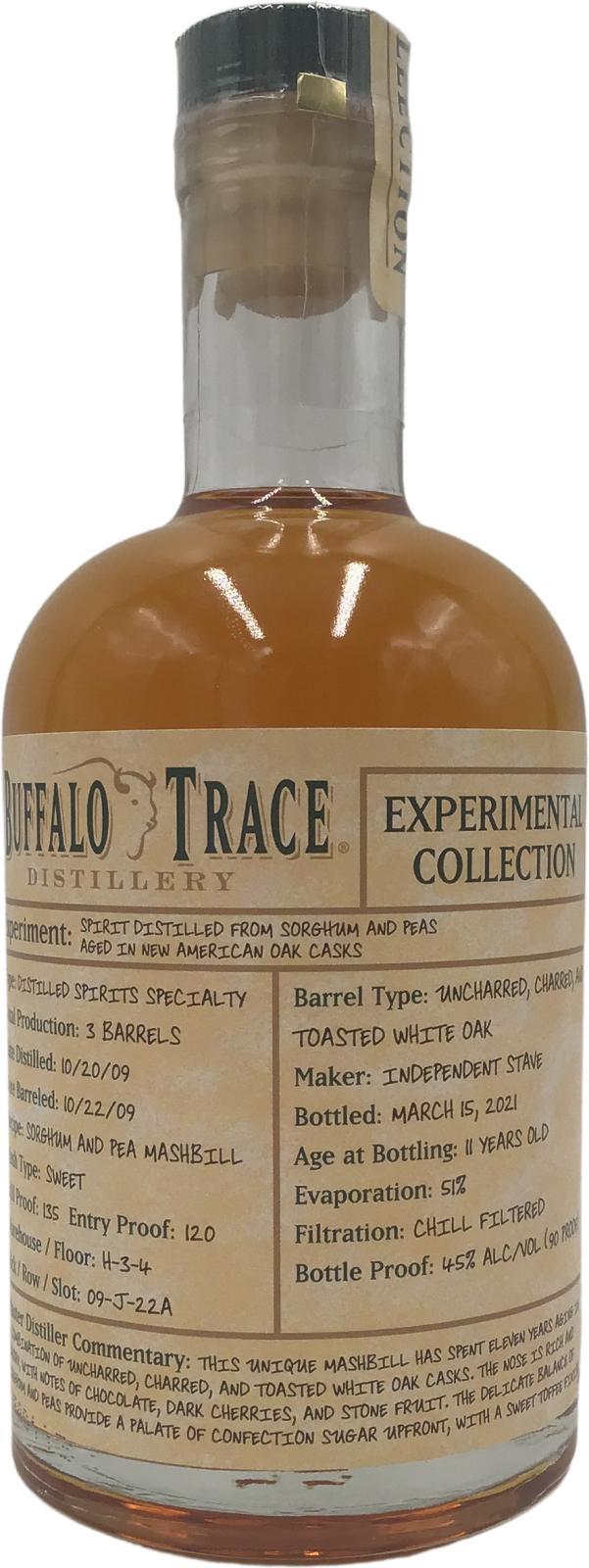 Buffalo Trace 2009 Experimental Collection-Baijiu style spirit