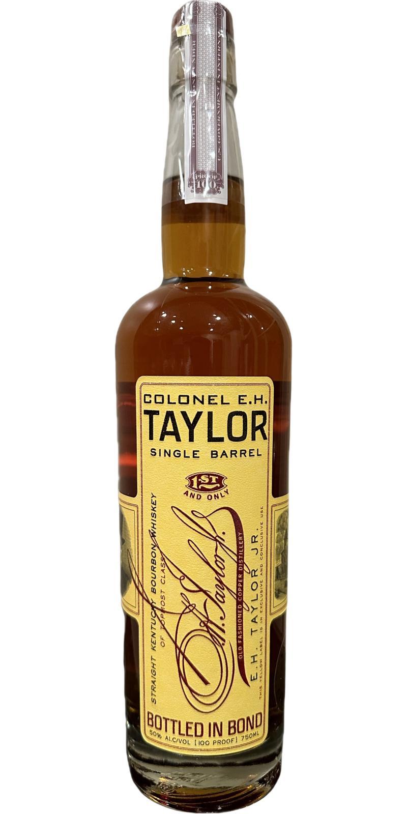 Colonel E.H. Taylor 2015 Single Barrel Select
