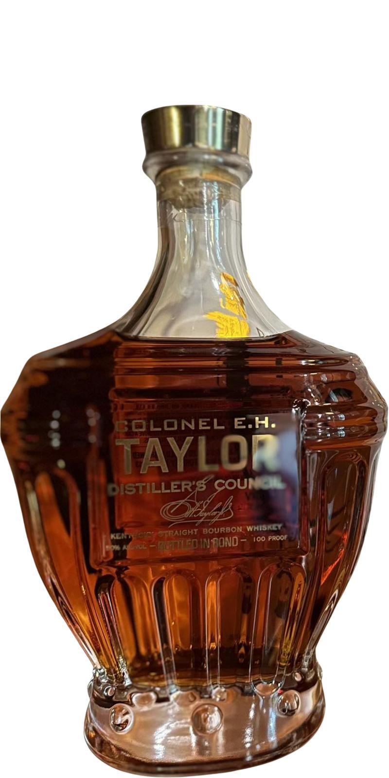 Colonel E.H. Taylor Distiller's Council