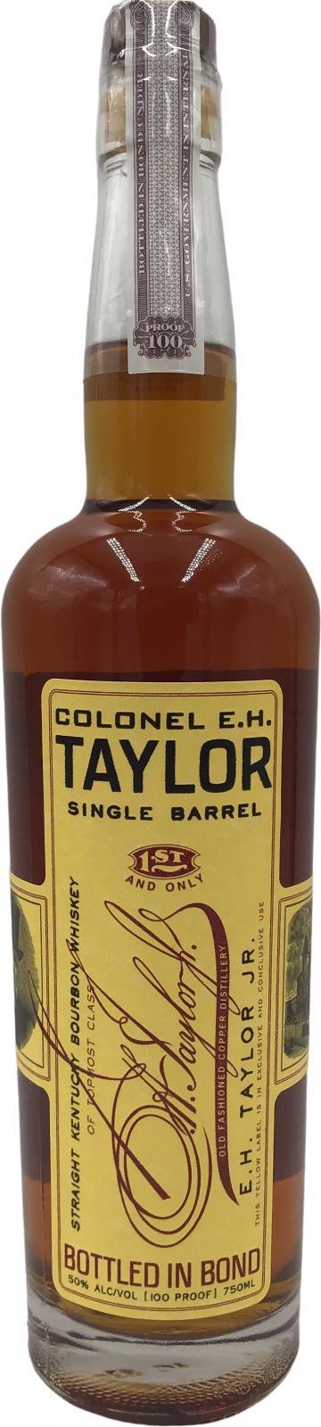 Colonel E.H. Taylor Single Barrel Straight Kentucky Bourbon Whiskey Bottled in Bond