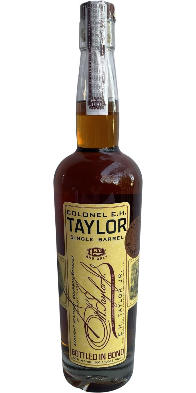 Colonel E.H. Taylor Single Barrel Bottled in Bond