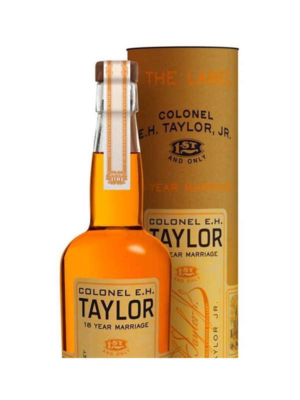 Colonel E.H. Taylor Straight Kentucky Rye Bottled in Bond
