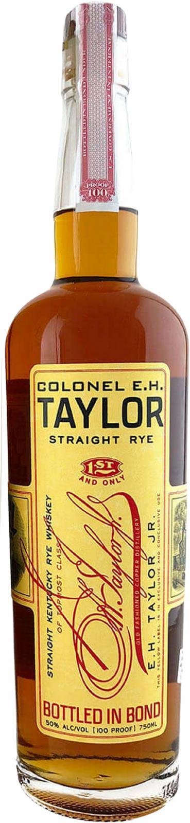 Colonel E.H. Taylor Straight Kentucky Rye Whiskey Bottled in Bond