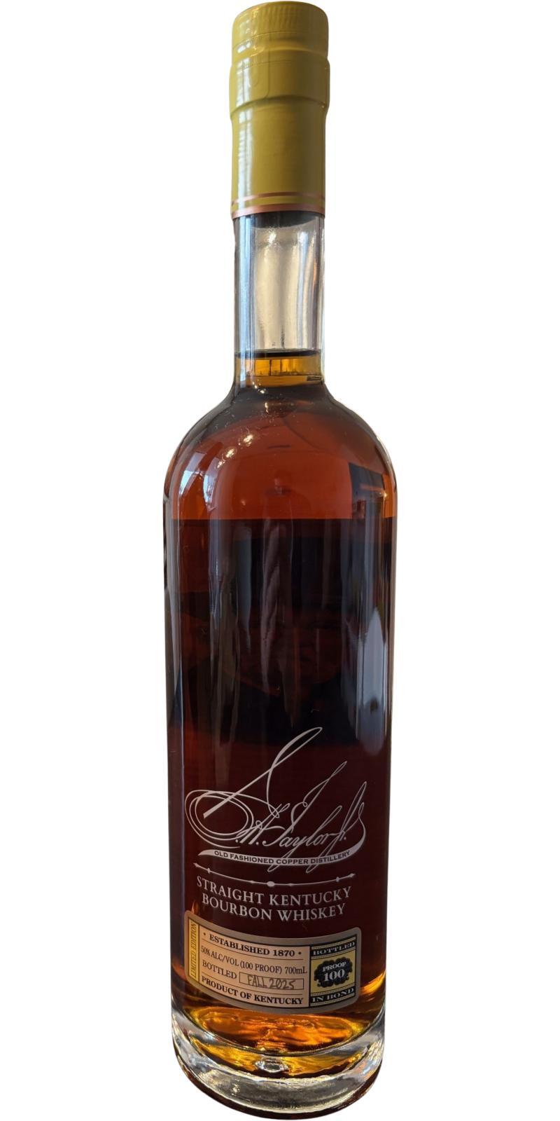 Colonel E.H. Taylor Jr. Straight Kentucky Bourbon Whiskey Buffalo Trace Antique Collection