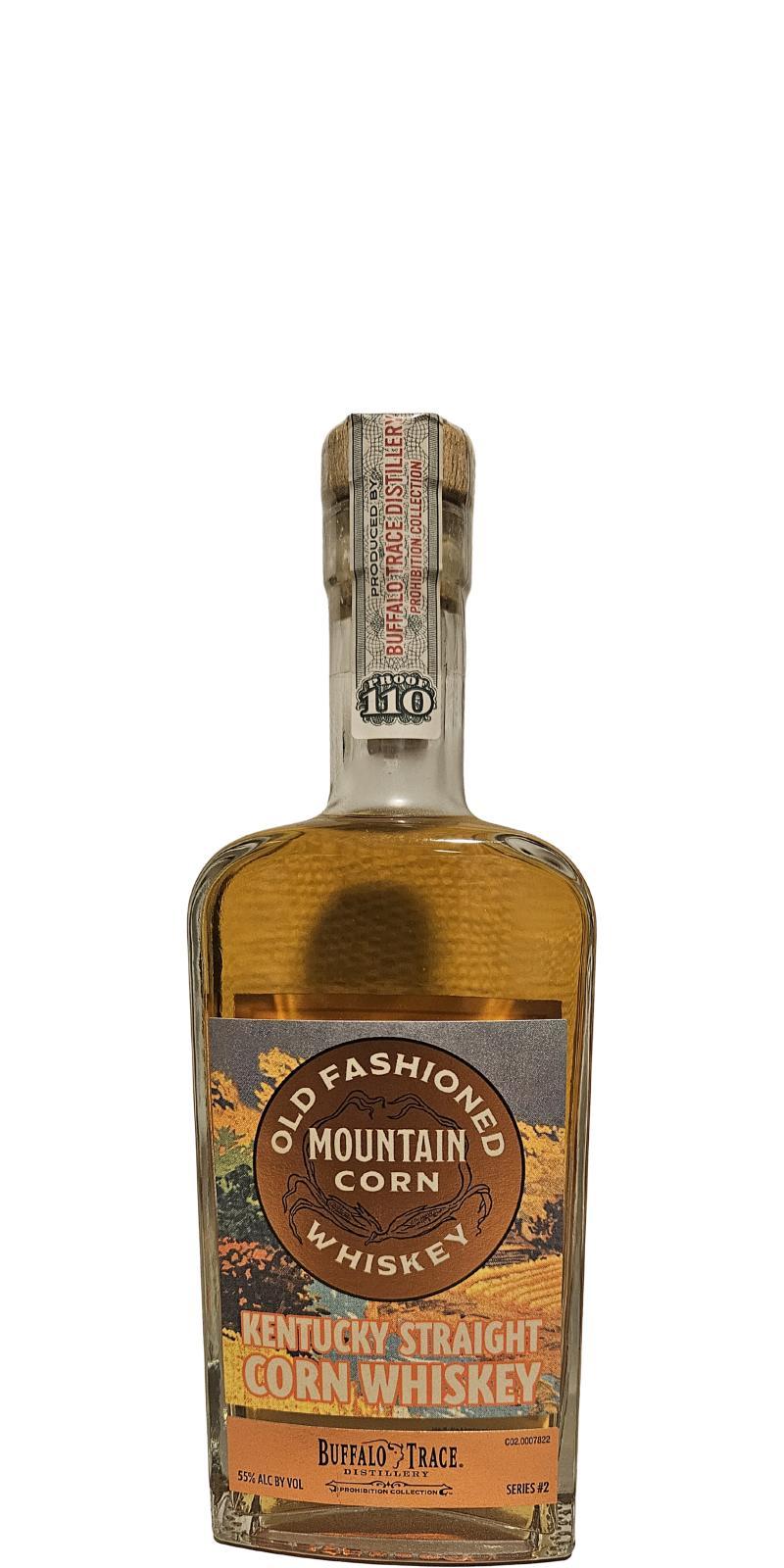 Mountain Corn Old Fashioned Whiskey Prohibition series