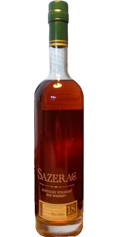 Sazerac 18-year-old Kentucky Straight Rye