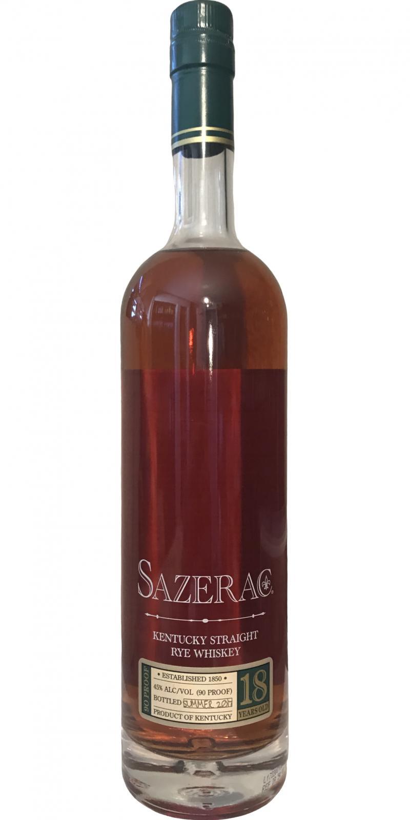 Sazerac 1998 Antique Collection