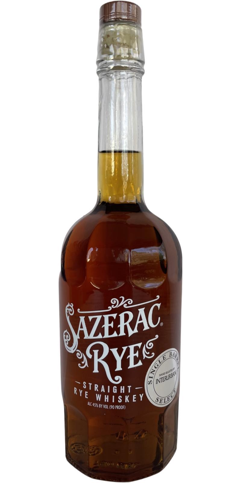 Sazerac Straight Rye Whiskey Single Barrel Select