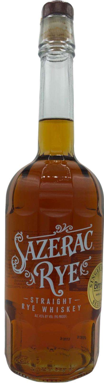 Sazerac Straight Rye Whiskey Single Barrel Select
