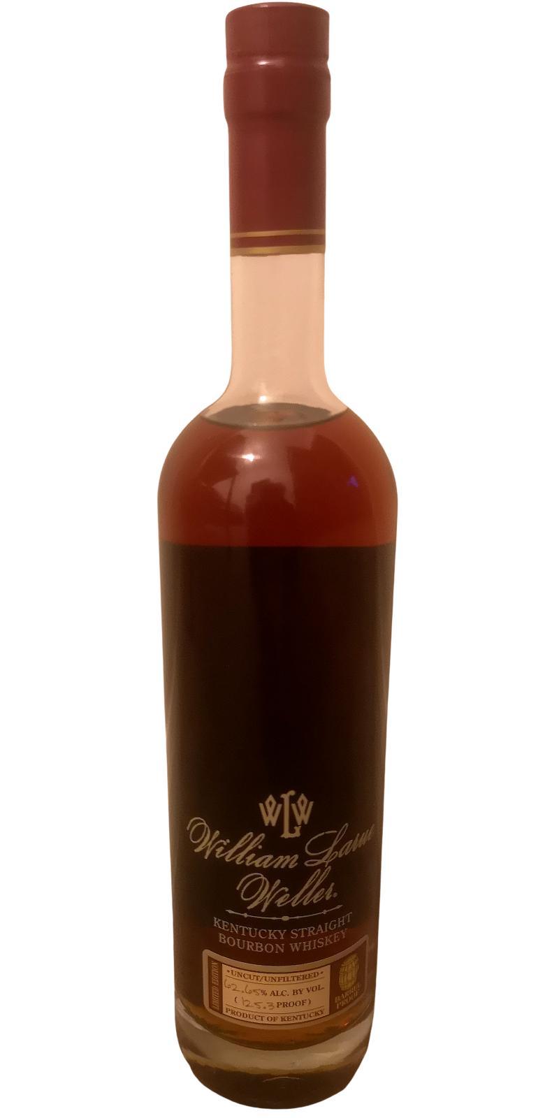 William Larue Weller Barrel Proof Limited Edition 125.3 Proof