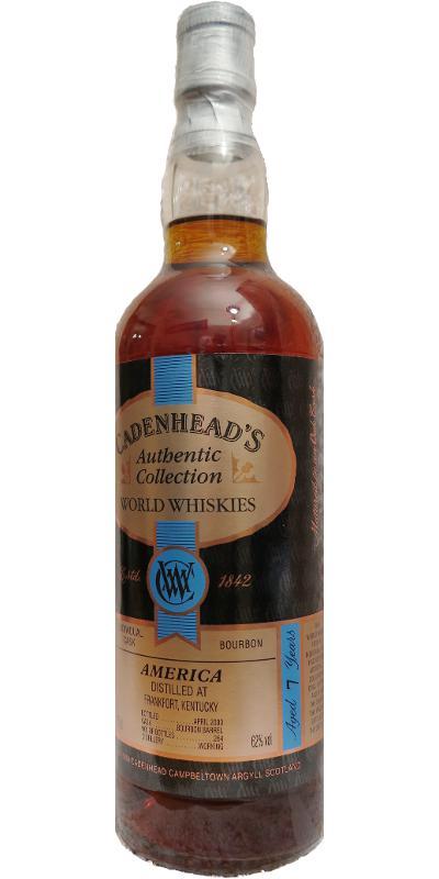 America 07-year-old CA Authentic Collection - World Whiskies