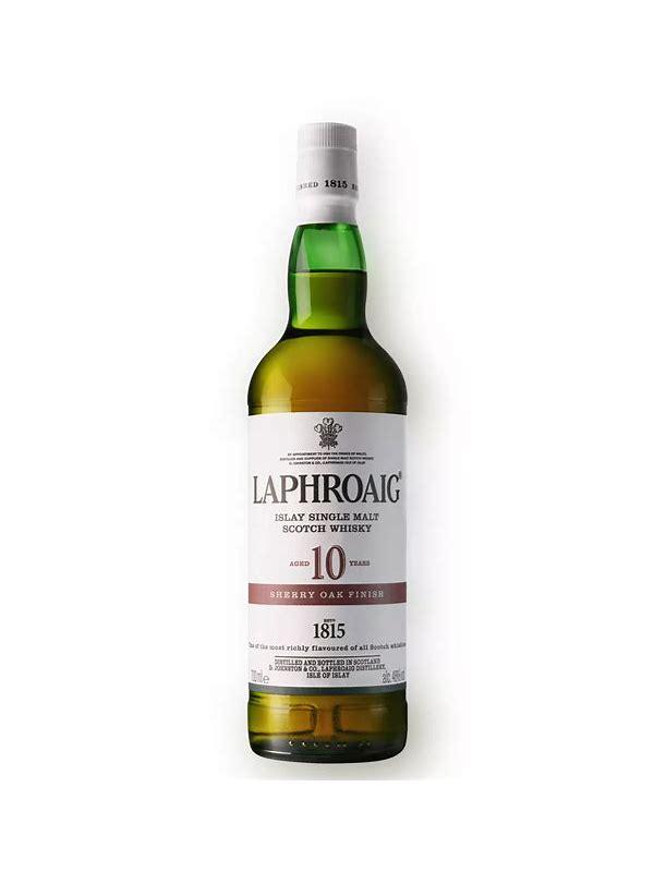 Laphroaig 10-year-old  Sherry Oak Finish