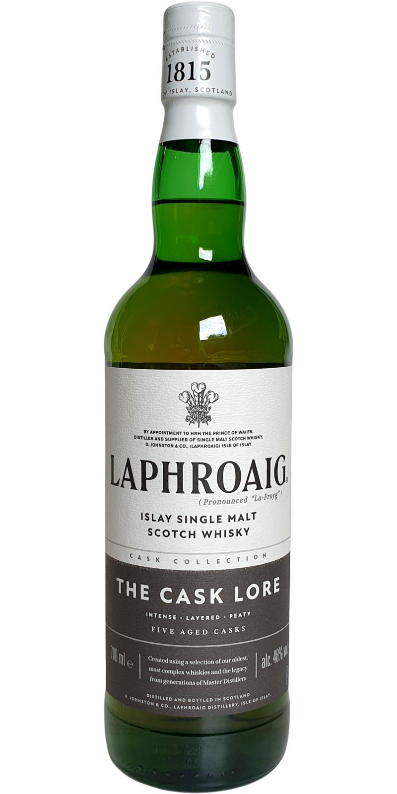Laphroaig The Cask Lore  Cask Collection