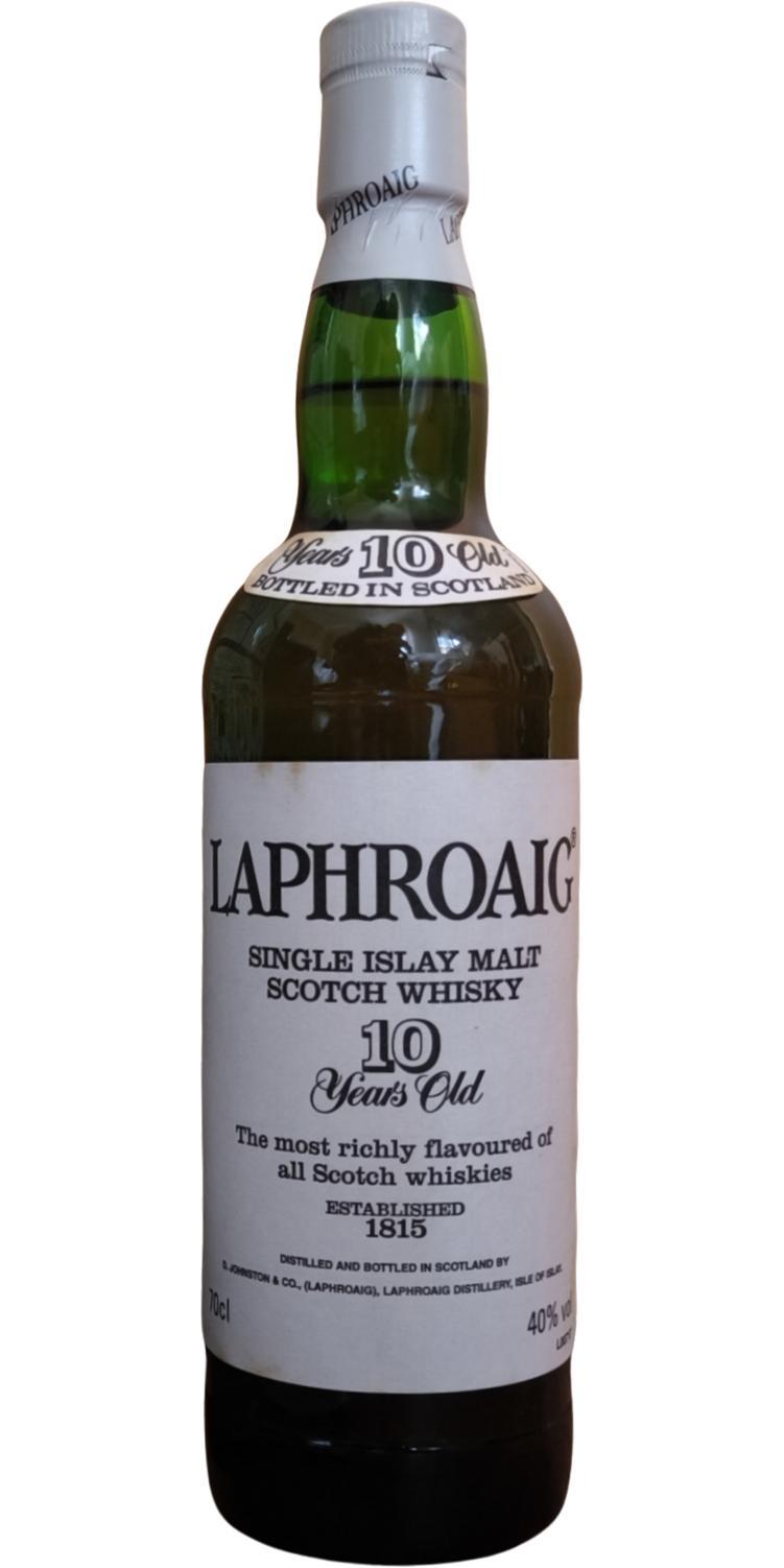 Laphroaig 10-year-old  Single Islay Malt Scotch Whisky