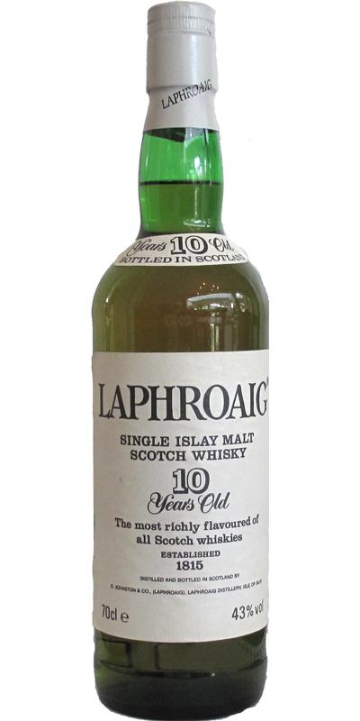 Laphroaig 10-year-old  Without Royal Warrant