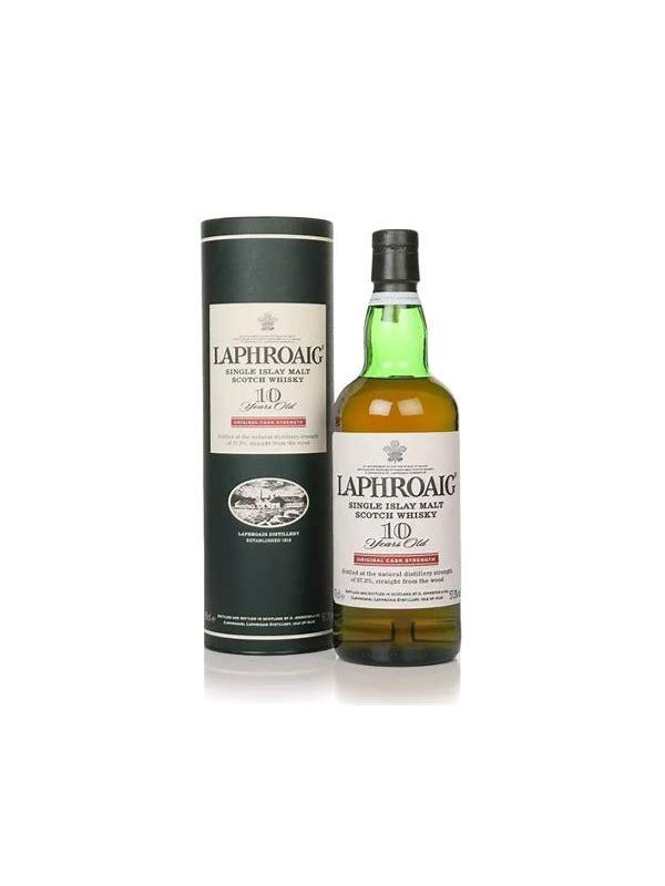 Laphroaig 10-year-old  Original Cask Strength - Red Stripe