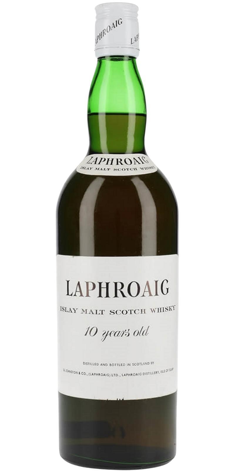 Laphroaig 10-year-old  Islay Malt Scotch Whisky