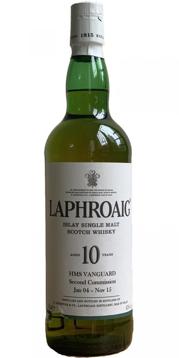 Laphroaig 10-year-old  HMS Vanguard