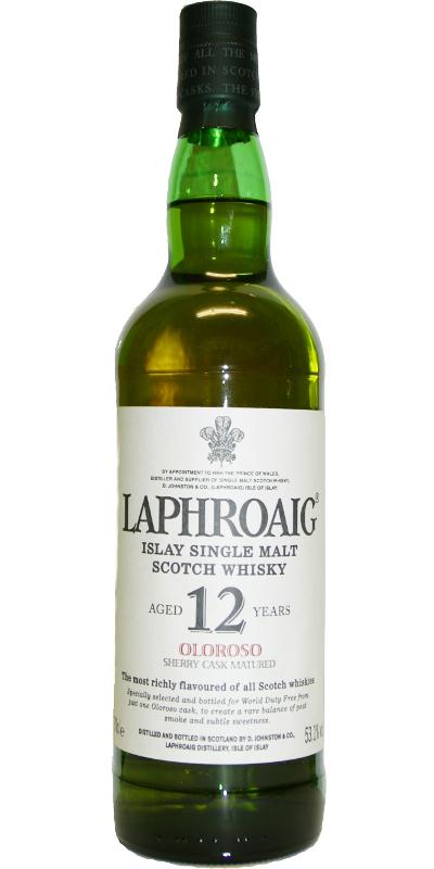 Laphroaig 12-year-old Oloroso  World Duty Free