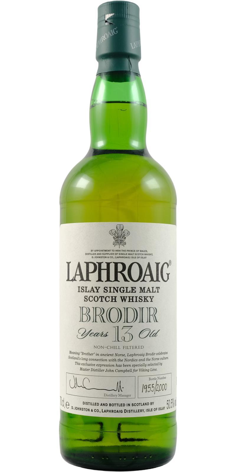 Laphroaig 13-year-old  Brodir