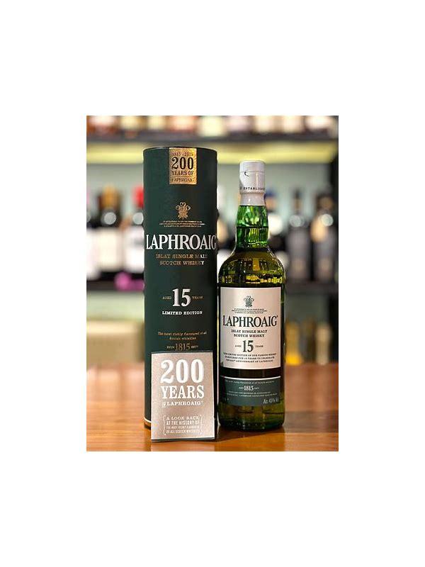 Laphroaig 15-year-old  200 Years of Laphroaig