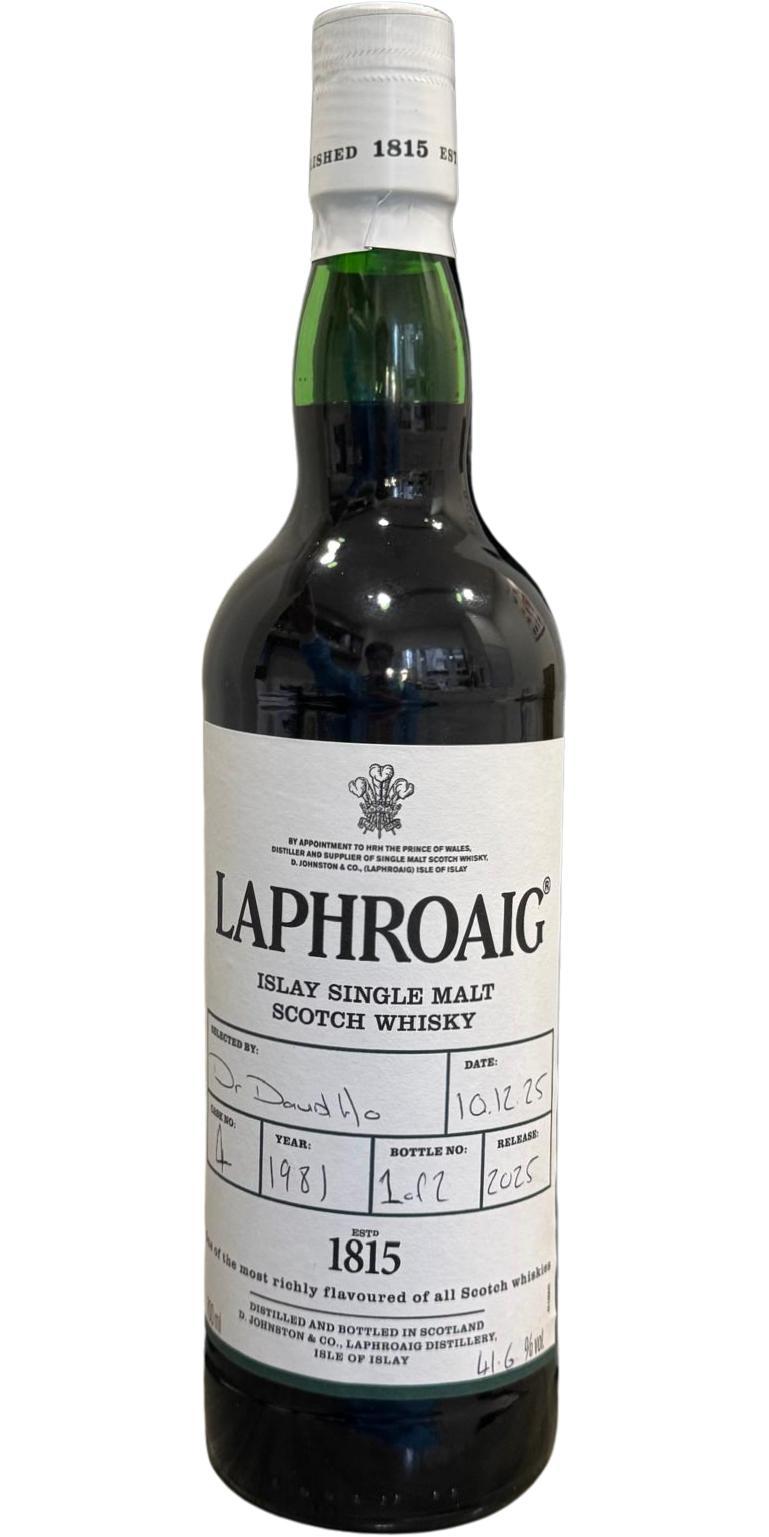 Laphroaig 1981