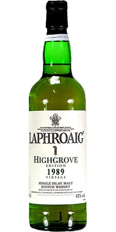 Laphroaig 1989  Highgrove Edition