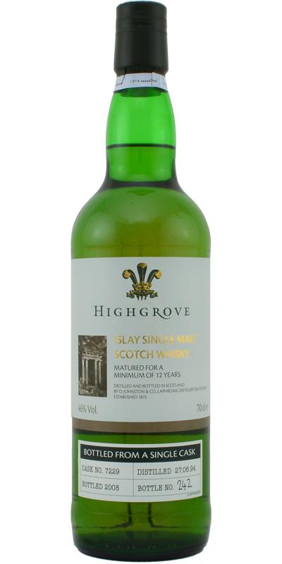 Laphroaig 1994  Highgrove