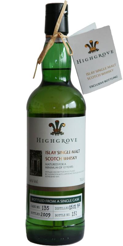 Laphroaig 1997  Highgrove