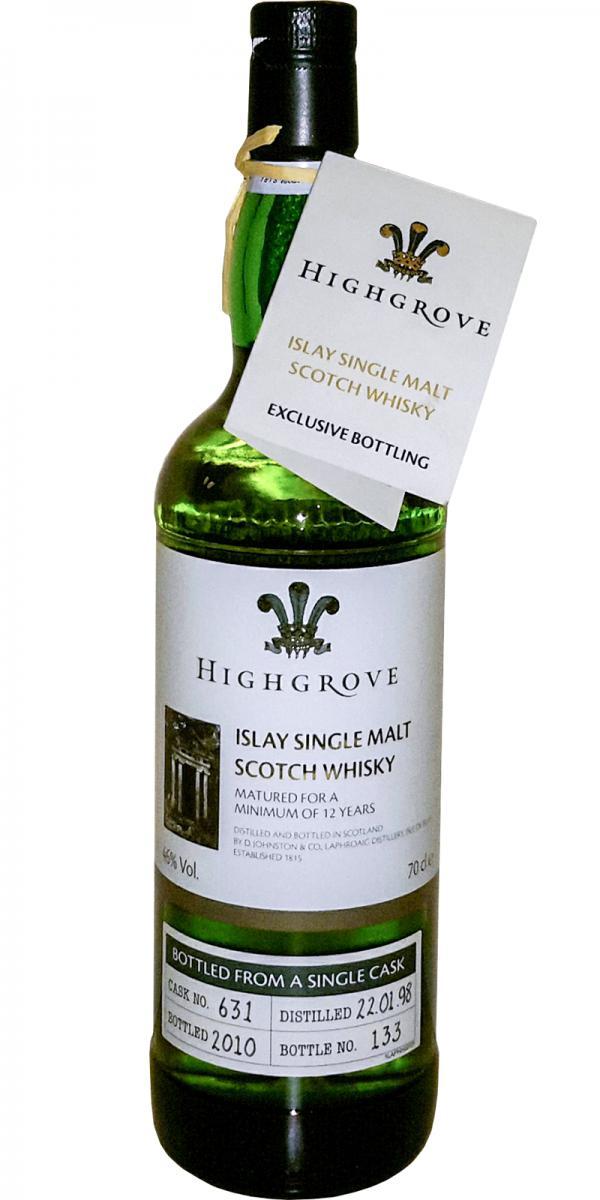 Laphroaig 1998  Highgrove